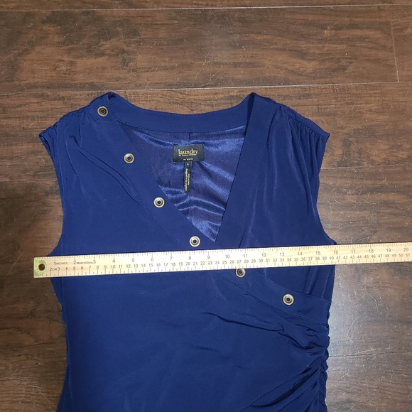 Laundry by Shelli Segal sleeveless Jersey Knit Dress - Picture 5 of 8